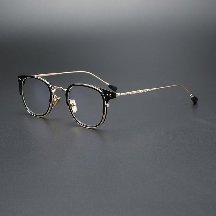 네모형 빈티지 복고 엔틱 예쁜 이쁜 남자 여성 안경테 용품 패션 트랜드 쁠테 금속