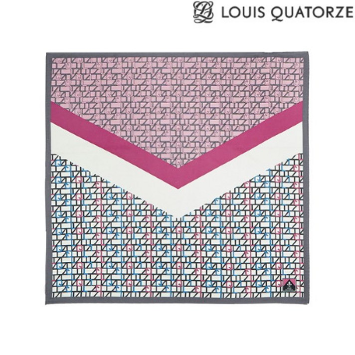 루이까또즈 [루이까또즈] 실크 쁘띠스카프 스카이루이 핑크 (SA-2WSM341PI_21FW)