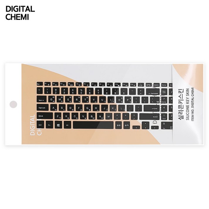 디지털케미 삼성전자 NT371B5J  NT371B5L 노트북 실리콘 문자인쇄 키스킨 키커버, 1개