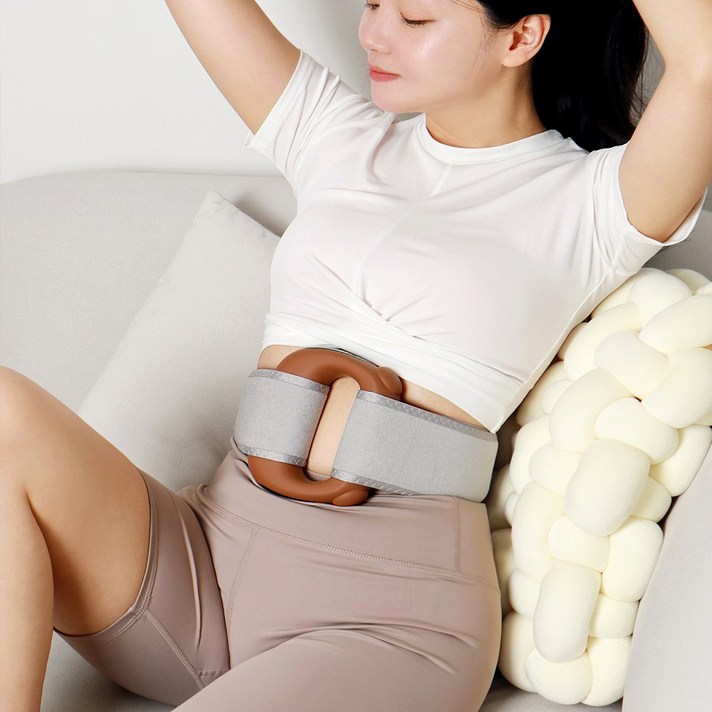 리빙한줌 디핸들프로 무선 온열 전신 벨트 5단 마사지기 두 손 편하게 종아리 허리 어깨까지 DHandle Pro 정품