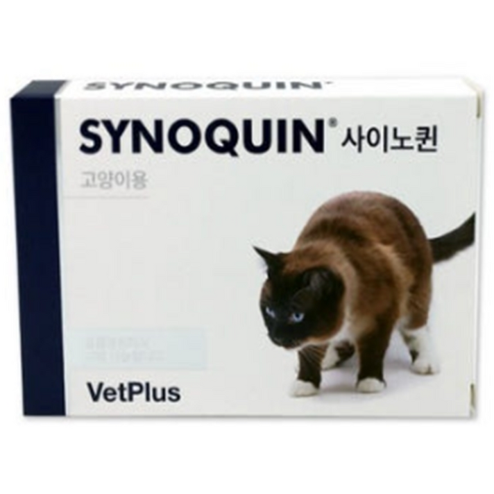 벳플러스 사이노퀸 고양이 캣 관절 애묘 연골 영양제 30캡슐 3개, 21g, 3개, 어덜트