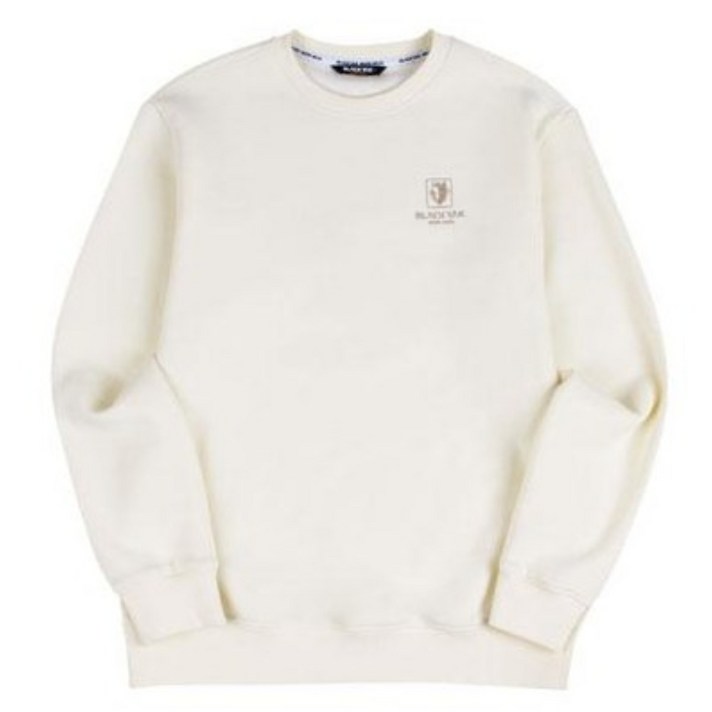 찬스11 블랙야크 애슬레저 기모 맨투맨 남자 여자 커플티 BKJ1012