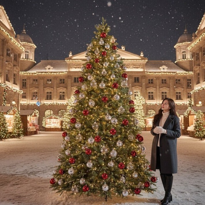 케이가든 크리스마스트리 대형트리 일루미네이션