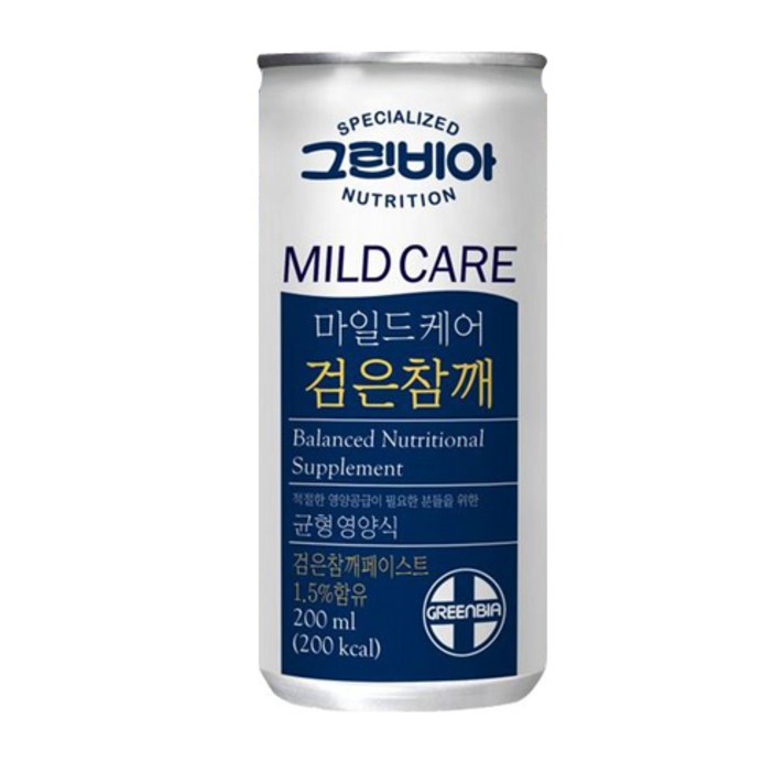 정식품 그린비아 마일드케어 검은참깨맛 환자영양식, 200ml, 30개
