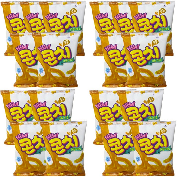 크라운 콘치 18봉(1박스), 18봉, 66g