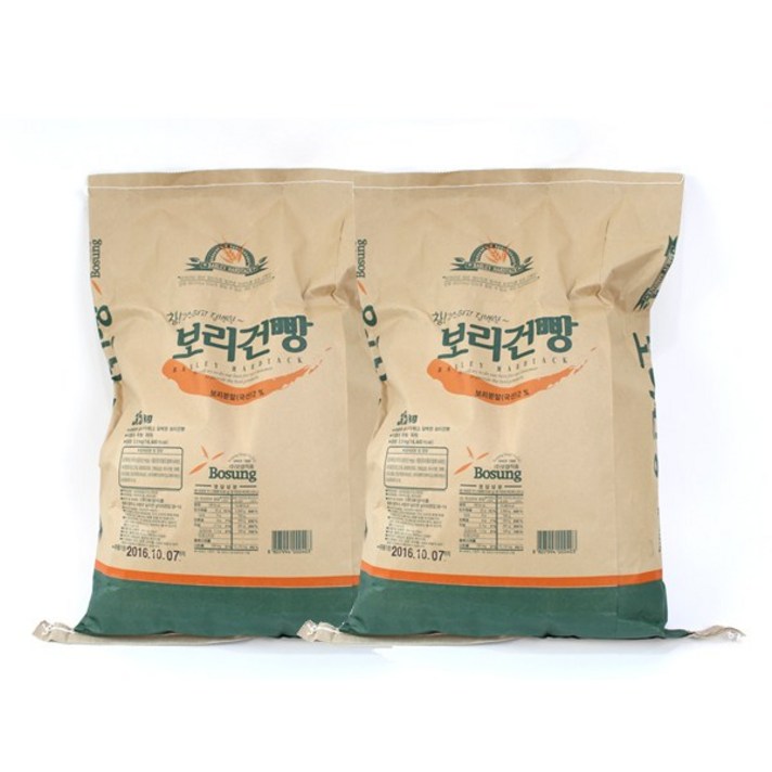 보성 보리건빵, 3.2kg, 2개