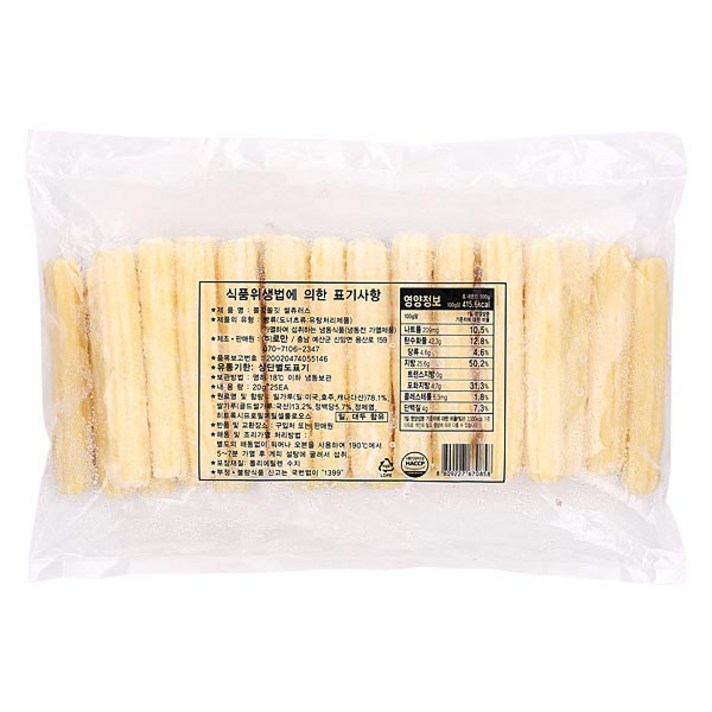 로만 쫄깃쫄깃쌀츄러스20gx25입로만, 쫄깃쫄깃쌀츄러스20gx25입/로만