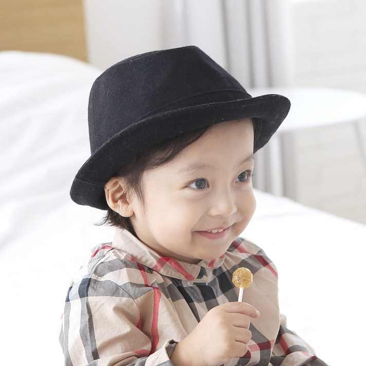 뿌뿌룰루 모직페도라