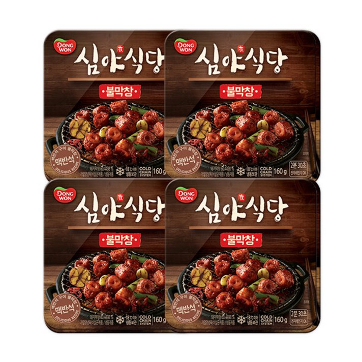 동원 심야식당 불막창, 160g, 4개