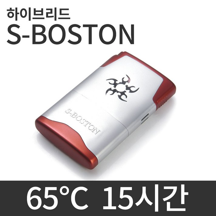 (주)큐엘티 원터치손난로 S-BOSTON, 원터치손난로 일반형 레드