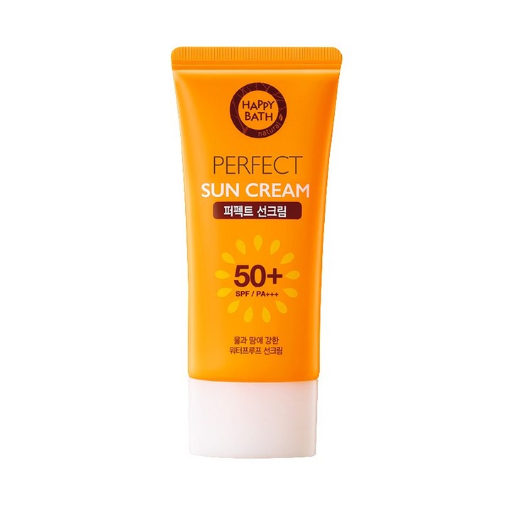 해피바스 퍼펙트 선크림 SPF50+ PA+++, 80g, 1개