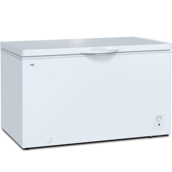 삼성냉동고 하이얼 다용도 냉장겸용 냉동고 뚜껑형 397L 방문설치, 퓨어 화이트, HCF397MDW