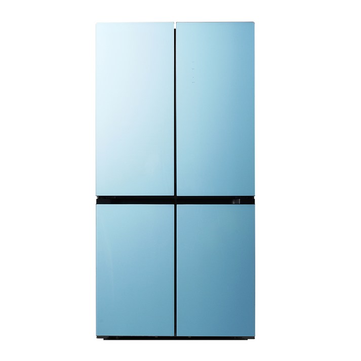 캐리어 클라윈드 피트인 4도어 파스텔 냉장고 CRFSN560MFC 566L 방문설치, 민트, CRFSN560MFC