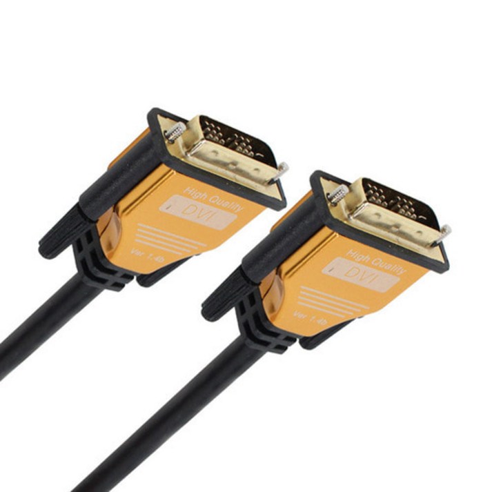 저스트링크 디옵텍 DVI-D 싱글 골드 메탈 케이블 JUSTLINK-DD030G
