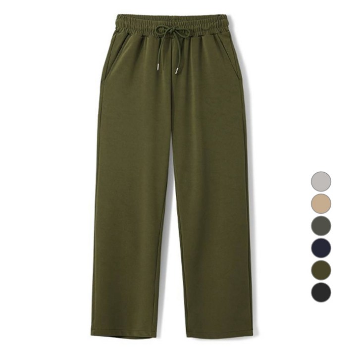 엠엔씨 남녀공용 고텐션 롱와이드 팬츠 MDIP493FF