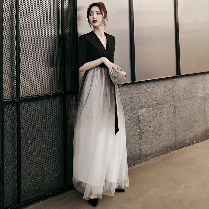 한복드레스 피로연 개량한복 연주회 정장 공연 원피스 퓨전 웨딩 2부 리슬