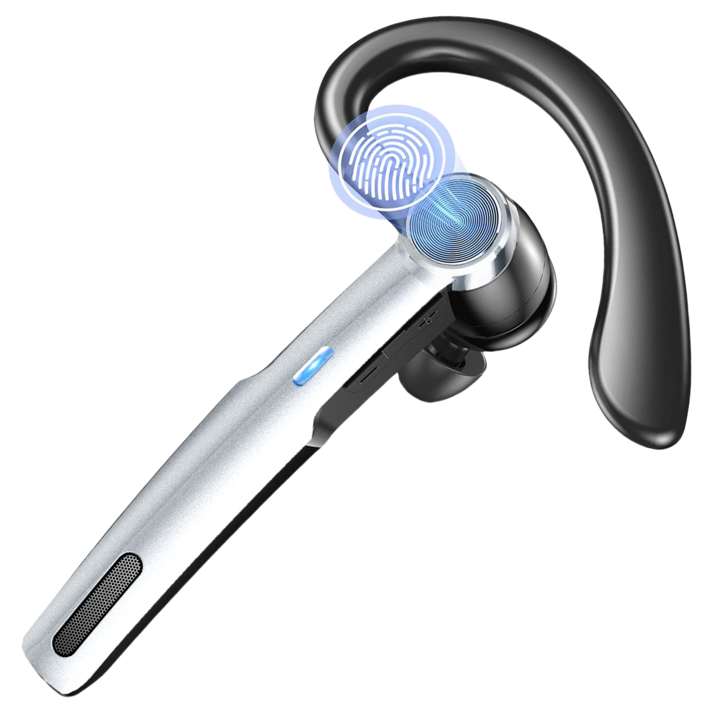 보보조조 무선 고음질 통화 노이즈캔슬링 AI ENC 귀걸이형 블루투스 이어폰