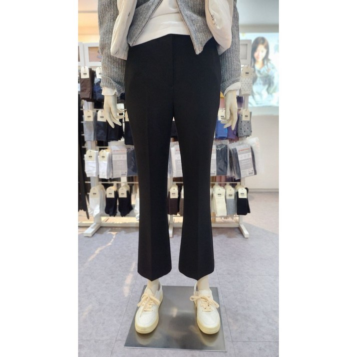 지오다노 여자 기모 부츠컷 슬랙스 팬츠 3컬러 415916