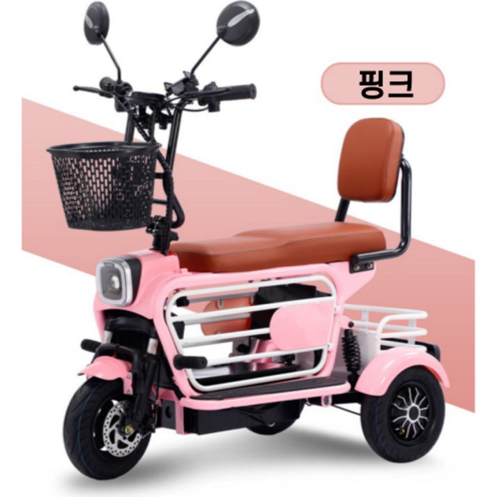[ZHIPUX] 독일기술 충전식 삼륜 전기 스쿠터 미니 전동 바이크 소형 카트 세발 출퇴근