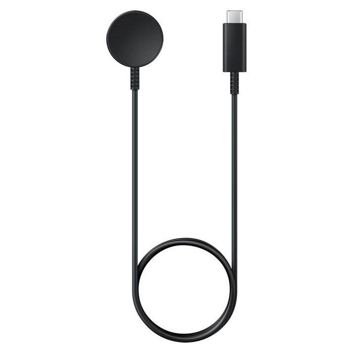 삼성정품 갤럭시 워치8 울트라 워치7 클래식 워치 6 5 4 3 C타입 무선 충전기 충전독 EPOR900, 정품 벌크 블랙 새상품, 1개