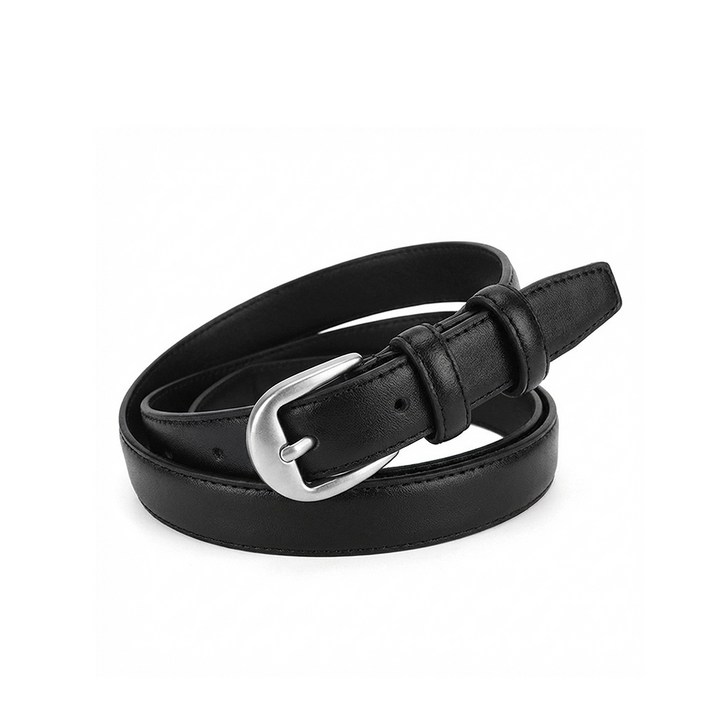 프렌티 베이직 여성 가죽벨트 허리띠