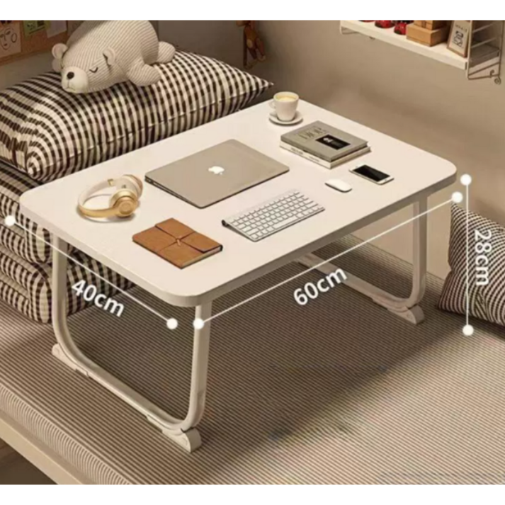 필수존 다목적 접이식 1인용 베드 테이블 침대책상 보조 간이테이블