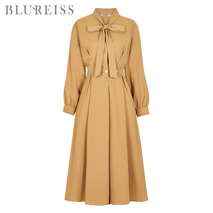 블루레이스 블루레이스 보카라진주버튼랩여밈원피스B4S1OP3191