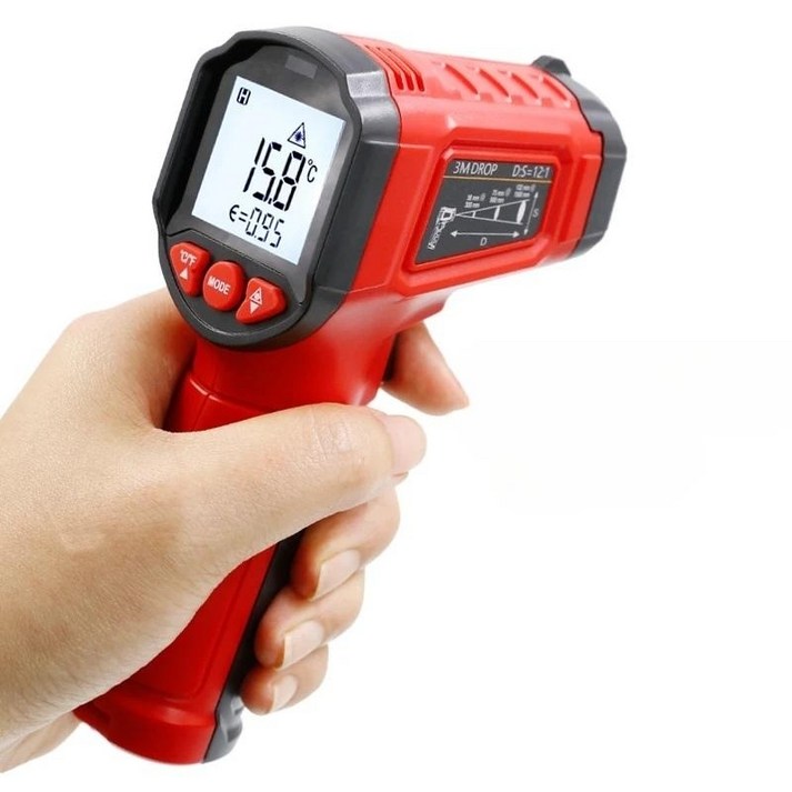 하이티 디지털 적외선 온도계 비접촉 레이저 전자 온도계