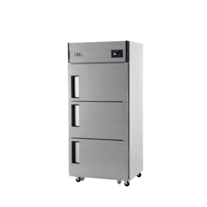 유니크대성 30BOX3도어D 메탈 올냉동냉동3칸 UDS30FDR 디지털 직냉식 업소용냉장고
