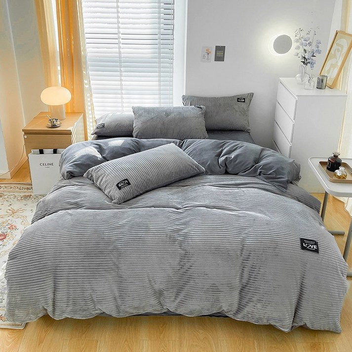 리진 클리포드 극세사 이불커버 퀸 200X230cm