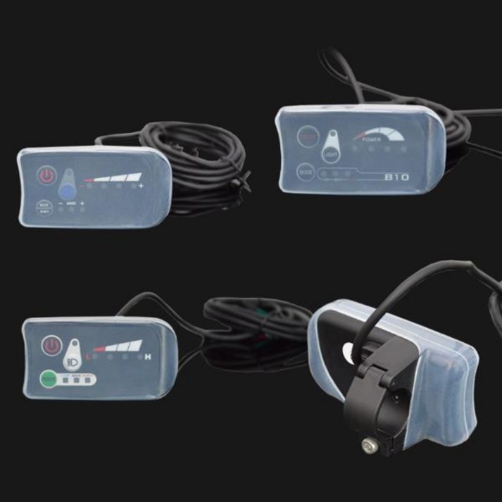 방수 전기 자전거 속도계 모니터 커버, 실리콘 보호 790 810 880 디스플레이 화면