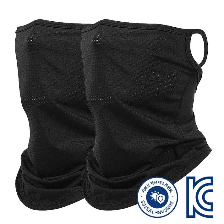 [KN60] 1+1 여름 머프 메쉬 페이스커버 자외선차단 넥커버 마스크 등산 골프 낚시 멀티 스카프