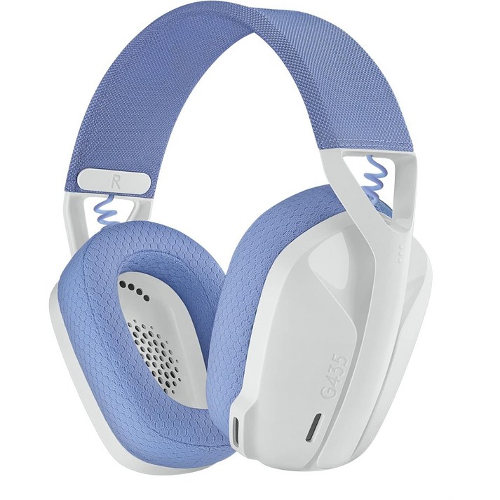 병행수입 국내보유재고 당일출고예정 로지텍 G435 Bluetooth 블루투스만 가능한 게이밍 헤드셋 수신기미포함 화이트색상