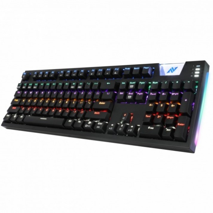 앱코 앱코 ABKONCORE K660 ARC 기계식 게이밍 키보드 청축한글 키캡 제공, 청축