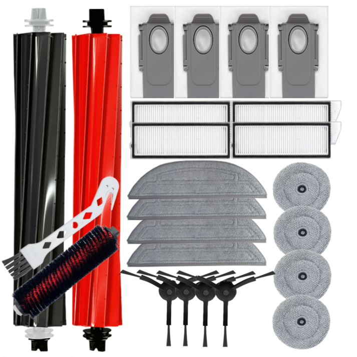 비브랜드 호환 로보락 S8 Maxv ultra 소모품, 1개, 23pcs