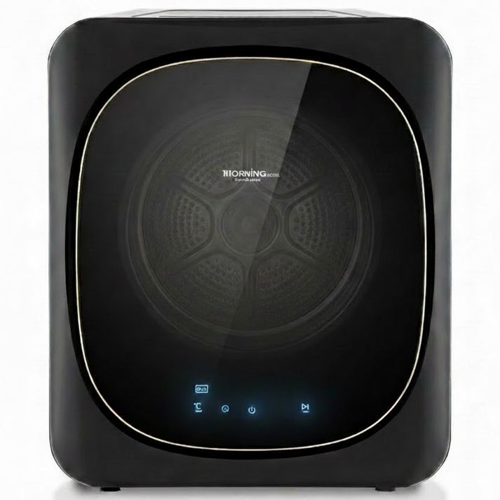 대웅 4세대 스마트 AI 회전형 미니건조기 4kg UV 99.9% 살균 아기옷 원룸 자취 소형 PRO 반영구 안심 3중 필터 의류 건조기, DWCD-E2404SJ