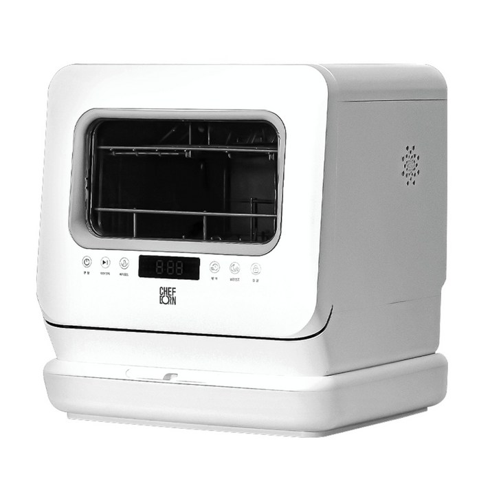 쉐프본 워시폴4케어플러스 무설치 무타공 물통내장 식기세척기 3인용