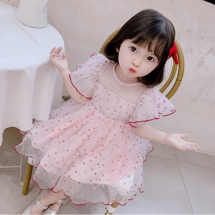 앤젤아이 여아용 샤롯 원피스 앤젤아이 여아용 샤롯 원피스