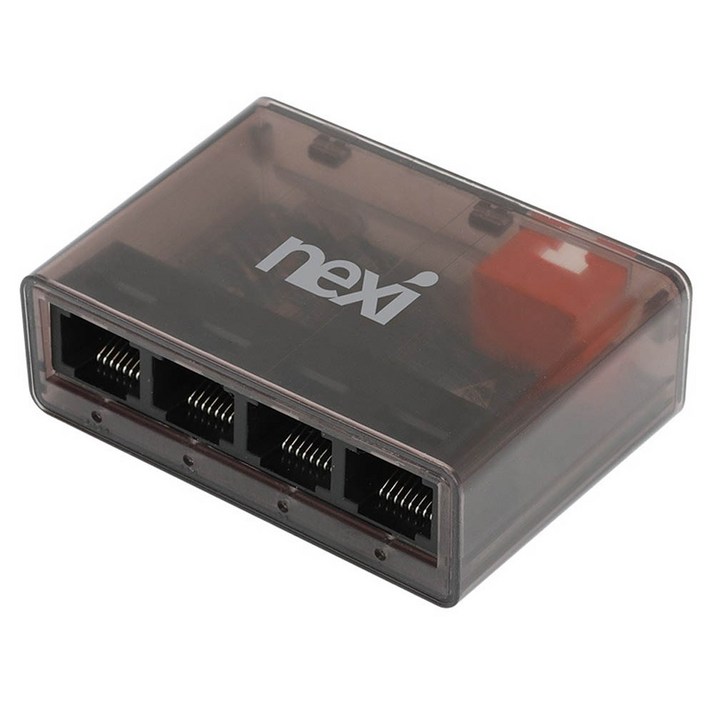 넥시 5포트 기가비트 스위칭허브 반투명, 1개, NXSG1005M