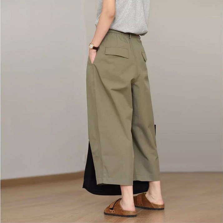 코코에보니 빅사이즈투턱밴딩팬츠 여성뒷밴딩바지 항아리팬츠/PT-910