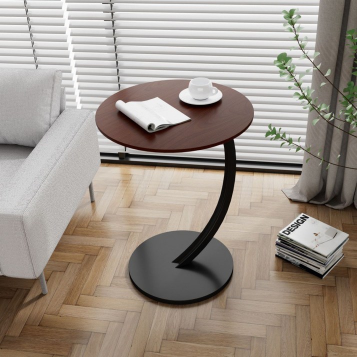 RichMagic 유럽식 패션 아이디어 티테이블 62cm40cm, 다갈색 RichMagic 유럽식 패션 아이디어 티테이블 62cm40cm, 다갈색