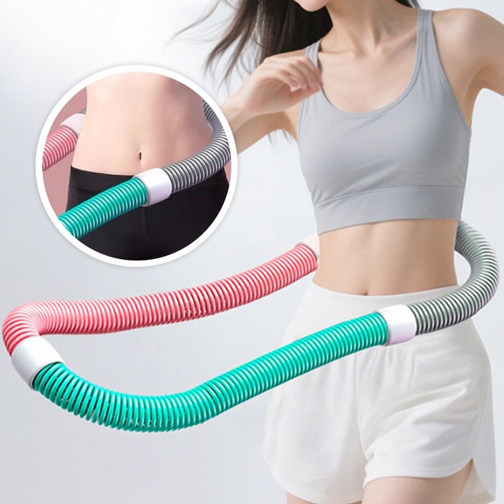 [당일출고] 나나민 뱃살 쏙 홈트 전신운동 스프링 훌라후프