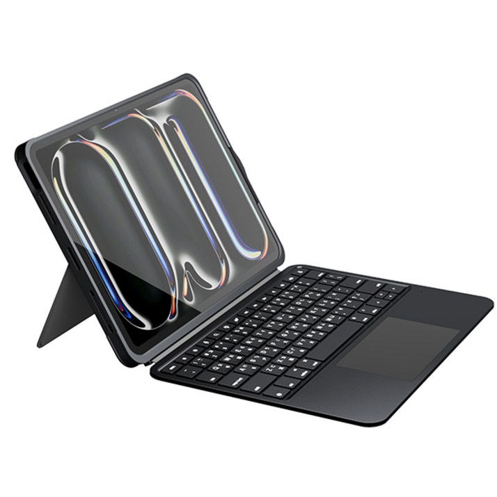 노바플러스 아이패드 키보드 케이스 C타입 포고핀, 아이패드 에어 4/5/6/7세대, 1개