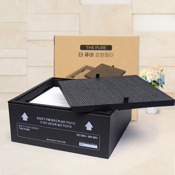 발뮤다 공기청정기 더 퓨어 필터 A01B-WH, 단품, 1개