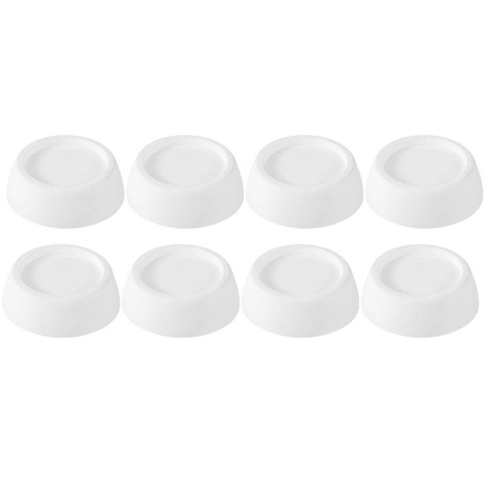 세탁기 발 건조기 받침대 8개 세트, 8개입, 화이트