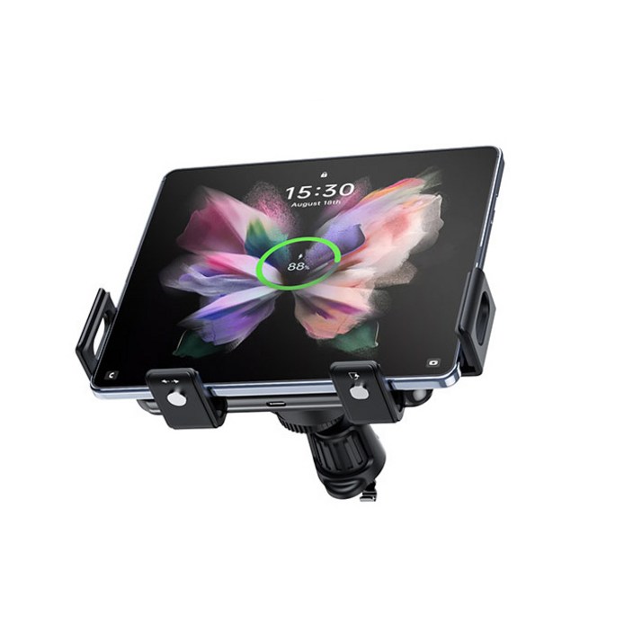 갤럭시 Z 폴드6 폴드5 차량용 무선충전 거치대 원터치 자동 슬라이드 S20A