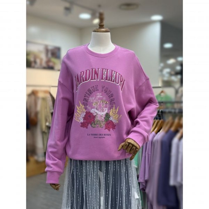 써스데이아일랜드 루즈핏 맨투맨 티셔츠 t242ats133 한정수량 (1838268 )