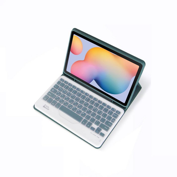 삼성 갤럭시탭 A8 2022 10.5인치 콤비 블루투스 키보드 케이스 x200 x205, 아보카도