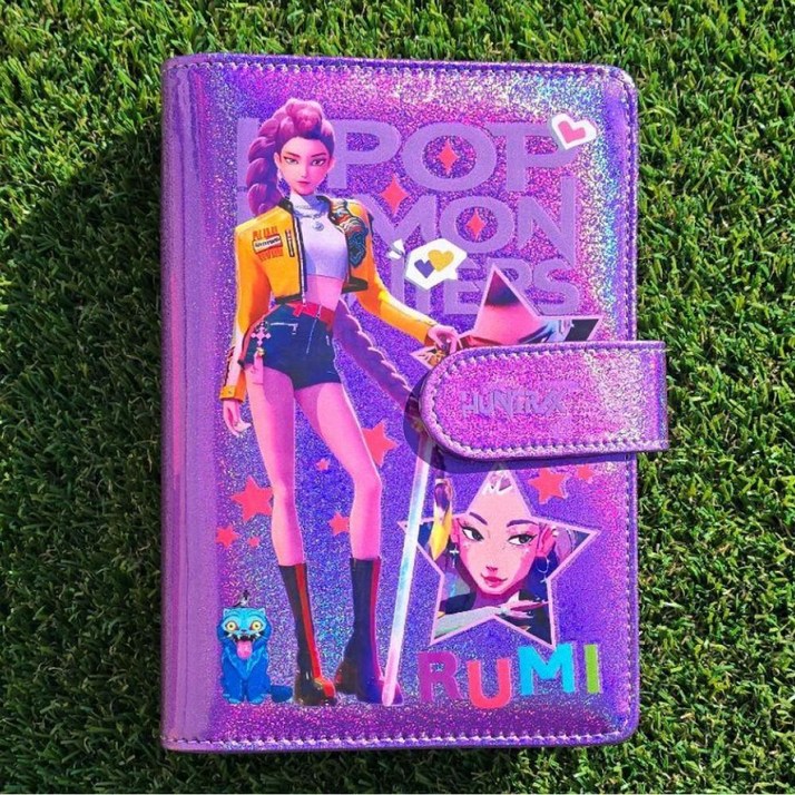 케이팝 데몬헌터스 반짝 홀로그램 다이어리