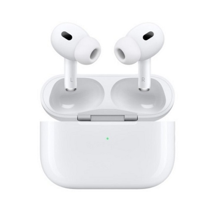 Apple 2023 에어팟 프로 2세대 USBC 블루투스 이어폰 화이트 MTJV3KHA, 화이트, MTJV3KHA